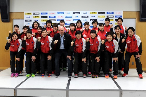 ３月13日から第16回アジア選手権に臨むキルケリー監督率いるおりひめジャパン
